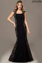 Jovani - Sleeveless Mermaid Long Gown 98174