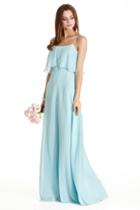 Aspeed - L1742 Scoop Neck Long A-line Evening Dress