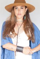 Heather Gardner - Dusty Rose Turquoise Earrings