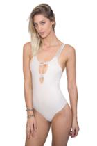 Poema Swim - Paracas One-piece: Nude