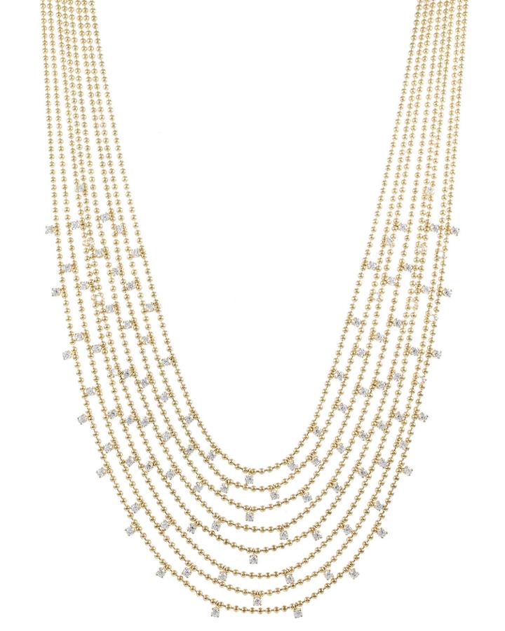 Jarin K Jewelry - Draped Bib Necklace Gold