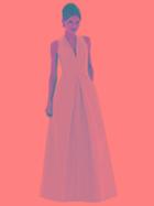 Alfred Sung - D611 Bridesmaid Dress In Pearl Pink