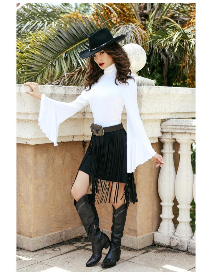 Union Of Angels - Allie Fringe Skirt