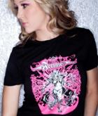 Femme Metale Jewelry - T Shirt Pink Girl