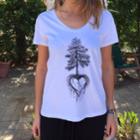 Roots Crew T-shirt In White