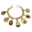 Ben-amun - Royal Charm Windsor Stone Gold Bracelet