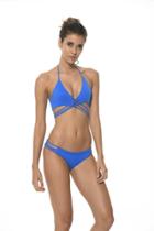 2017 Malai Swimwear - French Blue String Side Bottom B00282