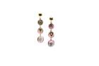 Tresor Collection - Bio Color Tourmaline Earring In 18k Yellow Gold