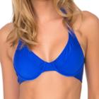 Luli Fama - Cosita Buena Underwire Halter Top In Electric Blue (l17687)