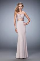 La Femme - 22207 Two Piece Embellished Sweetheart Sheath Dress