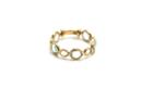 Tresor Collection - Gemstone Stackable Ring Band In 18k Yellow Gold (1399936196)