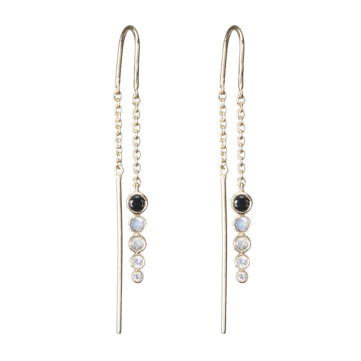 Ashley Schenkein Jewelry - Jaipur Gemstone Threader Earrings