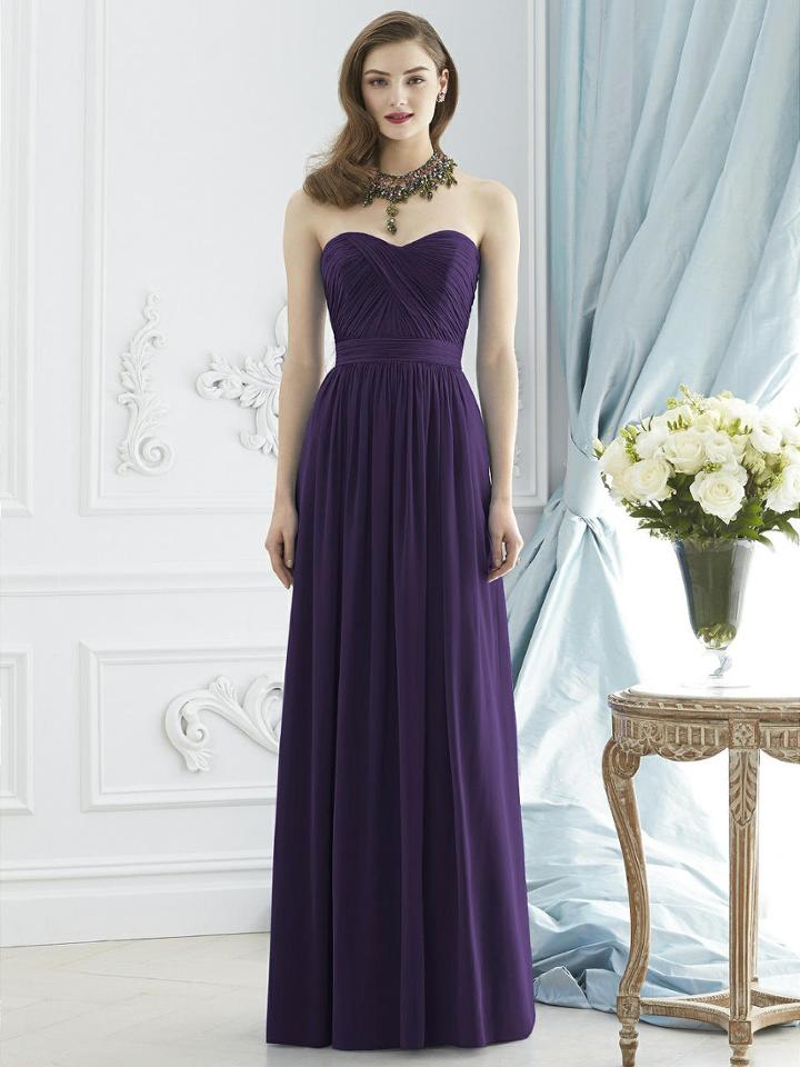 Dessy Collection - 2942 Dress In Concord