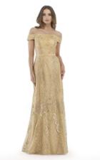 Morrell Maxie - 15662 Gilded Diamond Lace Evening Dress