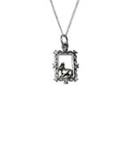 Femme Metale Jewelry - Box O Bunny Charm Necklace