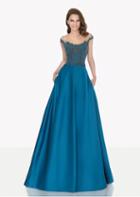 Tarik Ediz - Beaded Long Gown 92702