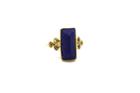 Tresor Collection - 18k Yellow Gold Ring With Lapis And Champagne Diamond