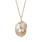 Elizabeth Buenaventura - Pink Pearl Pendant