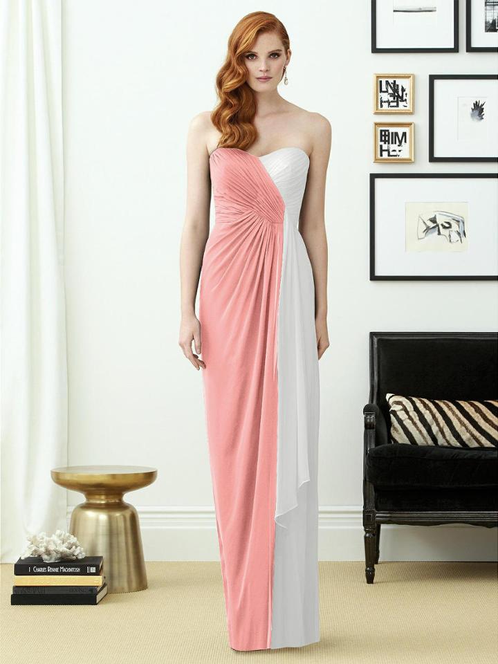 Dessy Collection - 2956s Dress In Apricot