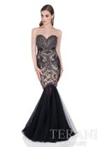 Terani Evening - Dazzling Beaded Sweetheart Neck Polyester Mermaid Gown 1611e0195a