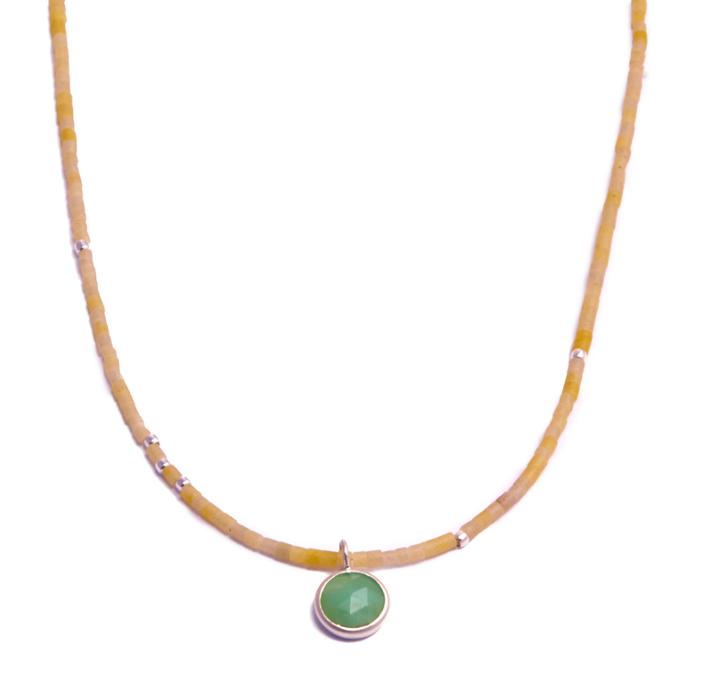 Nina Nguyen Jewelry - Round Silver Necklace