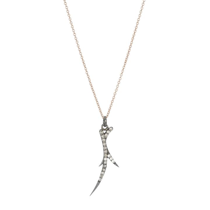Ashley Schenkein Jewelry - Brooklyn Branch Diamond Necklace