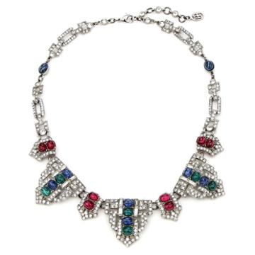 Ben-amun - Velvet Glamour Multi-color Deco Crystal Necklace