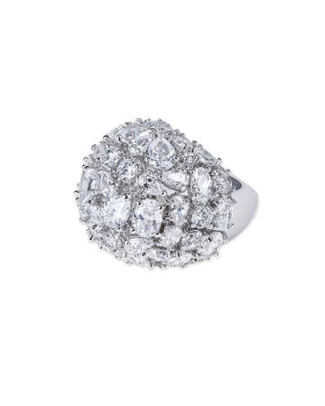 Cz By Kenneth Jay Lane - Domed Ring