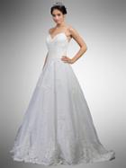 Dancing Queen - 41 Embroidered Sweetheart Fitted Gown