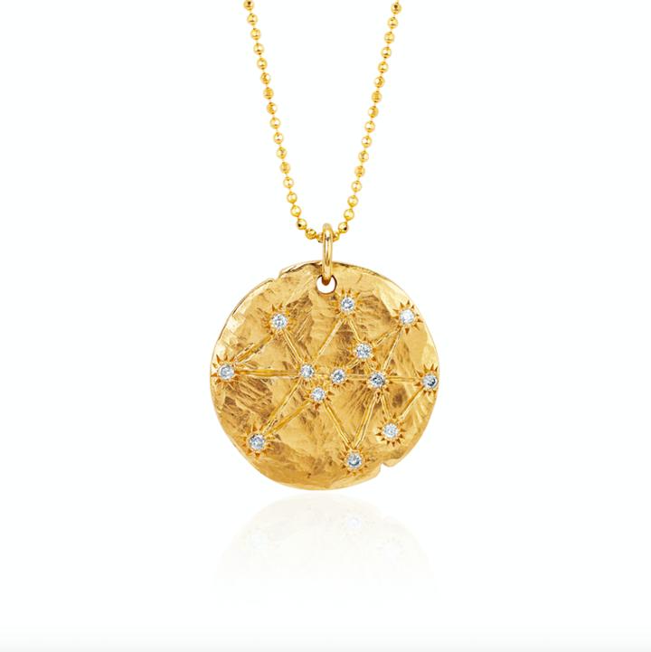 Logan Hollowell - New! 18k Midas Star Coin Of Abundance & Prosperity