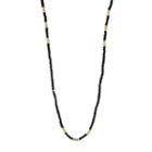 Ashley Schenkein Jewelry - Kyoto Beaded And Gold Tube Necklace