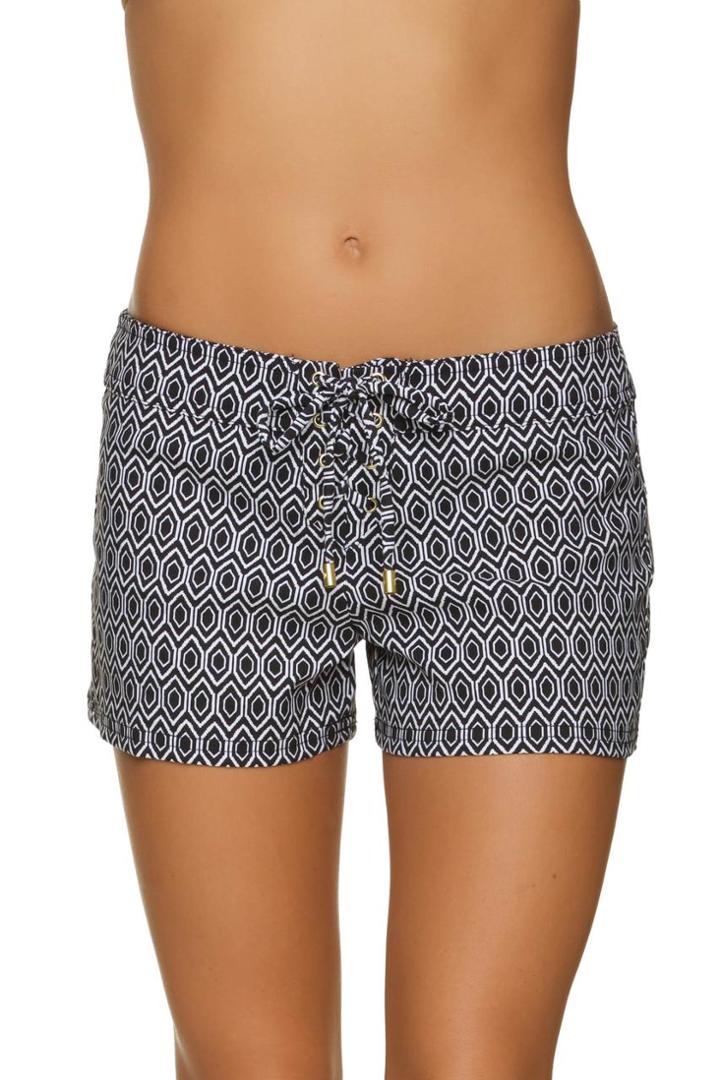 Helen Jon - 3 Lace-up Board Short In Del Carmen