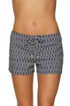 Helen Jon - 3 Lace-up Board Short In Del Carmen