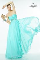 Alyce Paris B'dazzle - 35811 Dress In Water