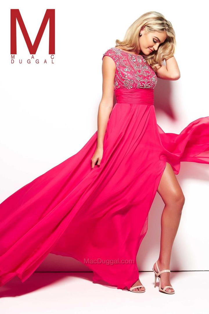 Mac Duggal - 10008 A Electric Pink