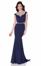 Terani Couture - Sleeveless Embellished Dã©colletage Evening Gown 1622e1588