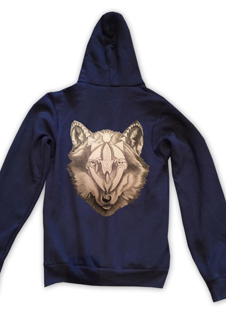 Pacific Wild Zip Hoodie