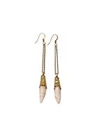 Heather Gardner - Tibetan Brass Horn Earrings