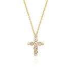 Logan Hollowell - Diamond Celestial Cross Necklace