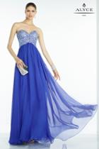 Alyce Paris - 6546 Prom Dress In Sapphire Almond