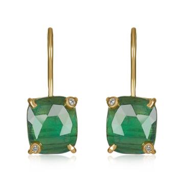 Mabel Chong - Emerald Woods Earrings