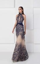 Saiid Kobeisy - High Neck Embroidered Gown 2776