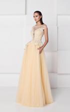 Saiid Kobeisy - Illusion Appliqued Gown 2759