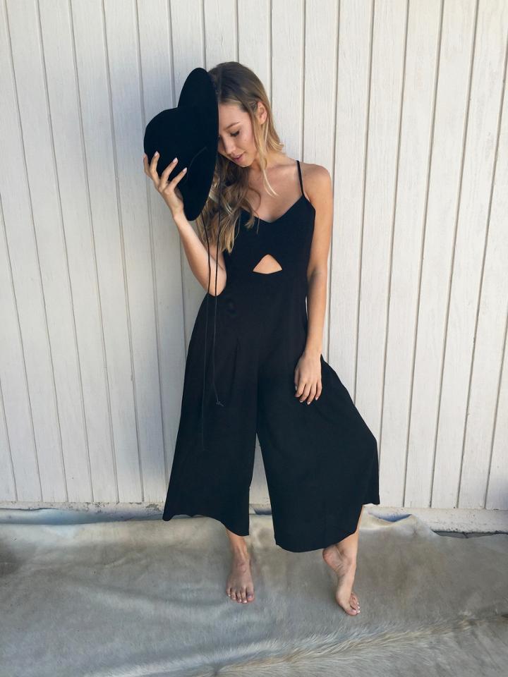 Tysa - Jagger Jumpsuit In Black