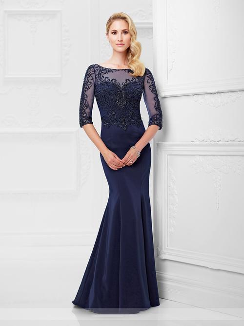 Montage By Mon Cheri - 117910w Fit And Flare Gown