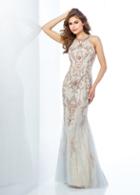 Social Occasions By Mon Cheri - 118884 Haltered Mermaid Gown