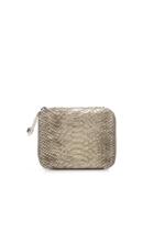 August Handbags - The Small Cayman In Wheat Snake