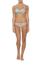 Helen Jon - Sweetheart Halter In Oasis Print