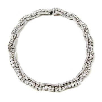 Ben-amun - Crystal Deco Detailed Collar Necklace