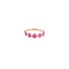 Tresor Collection - Ruby Smooth Rd.ring In 18k Yg